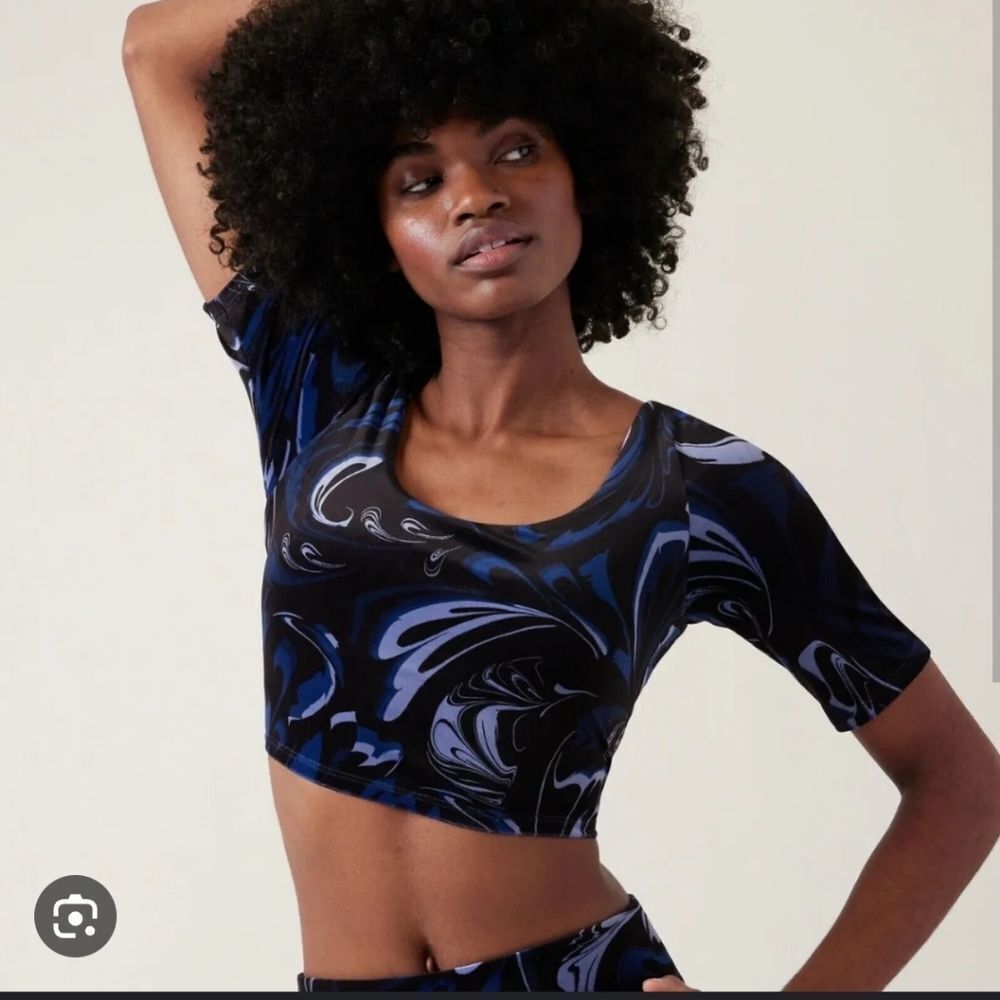 - Athleta- Exhilarate Velvet Crop A-C, NWT, A12